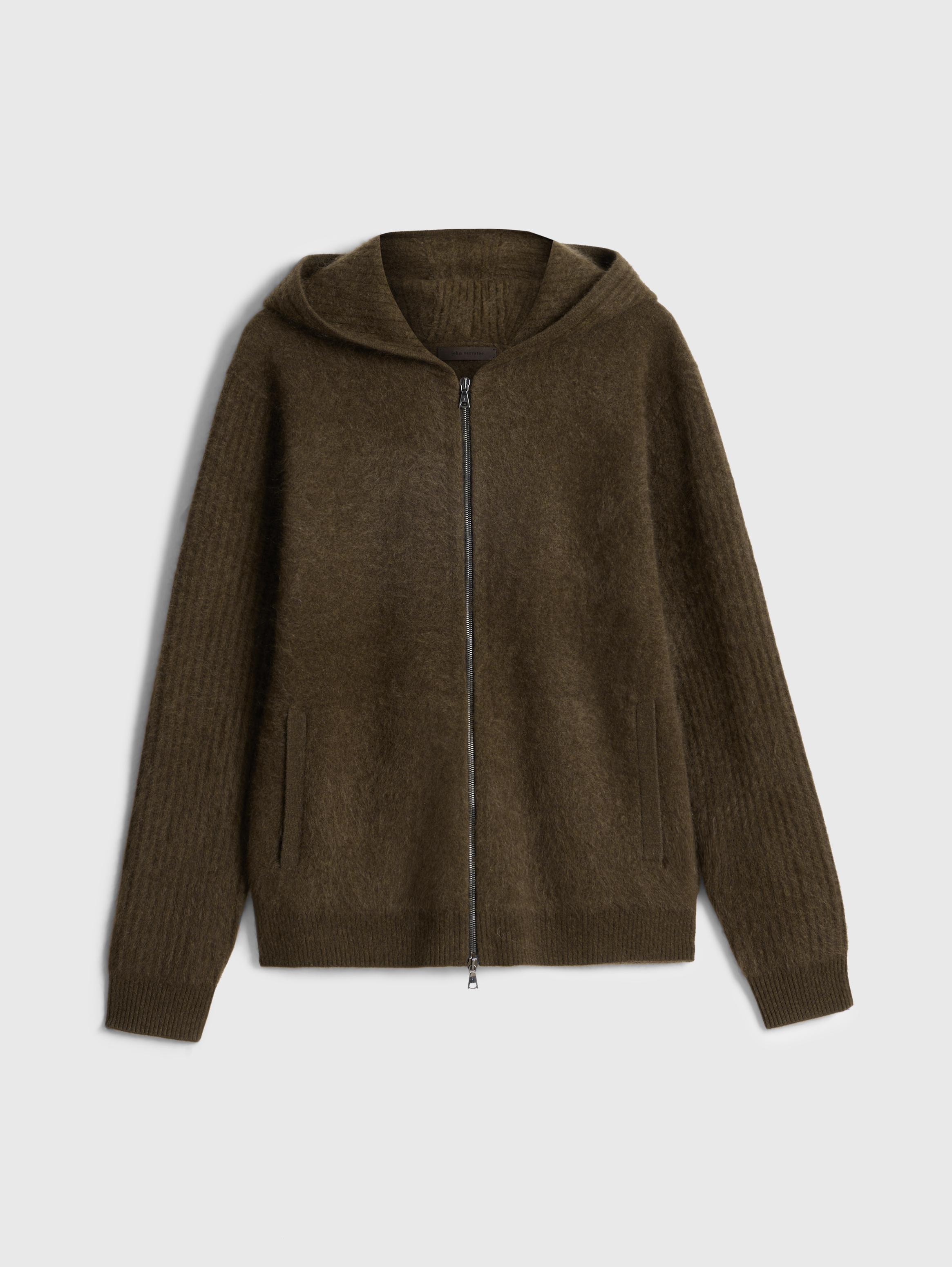 John varvatos 2025 cashmere hoodie