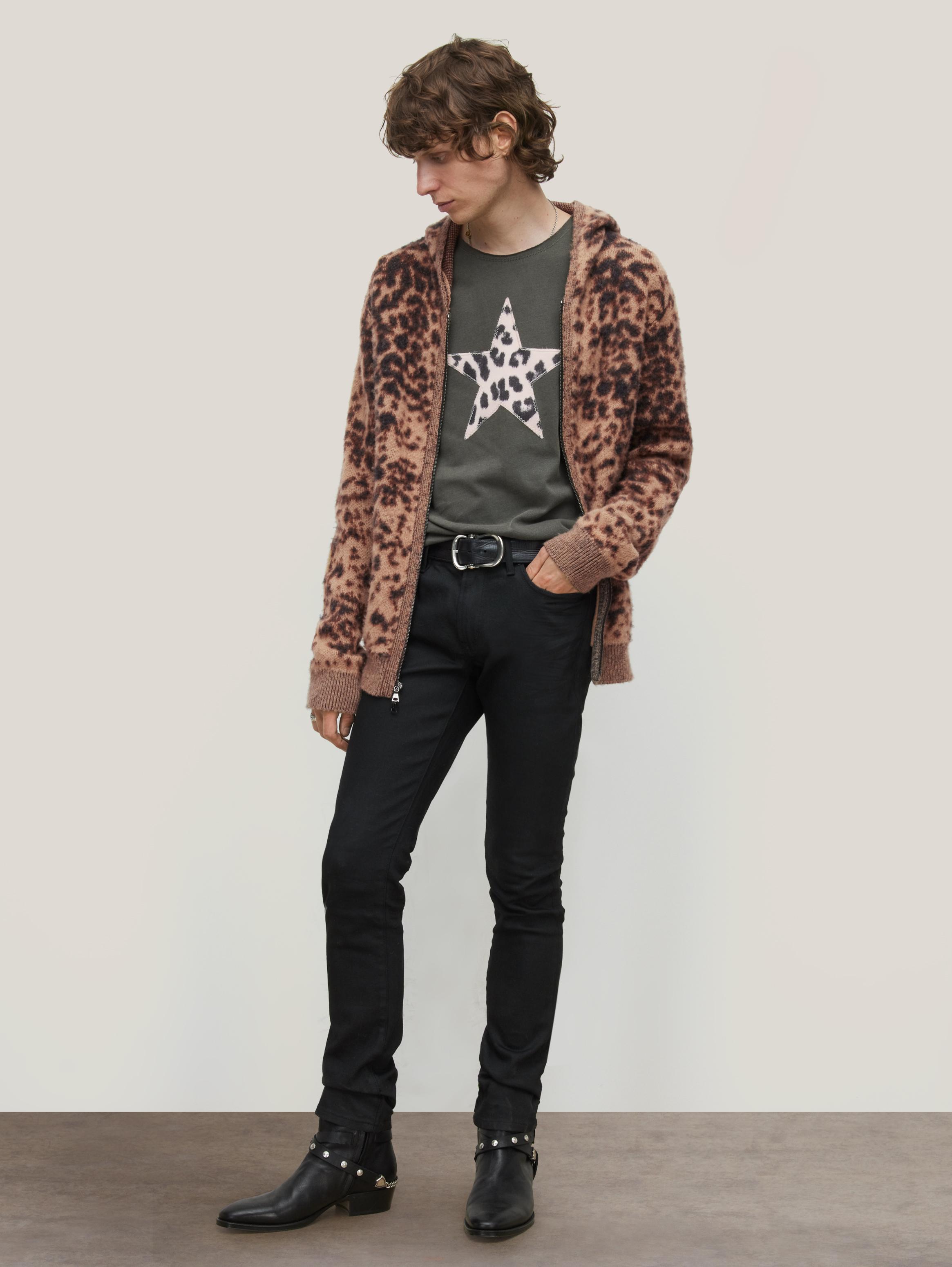 John varvatos hot sale leopard jacket