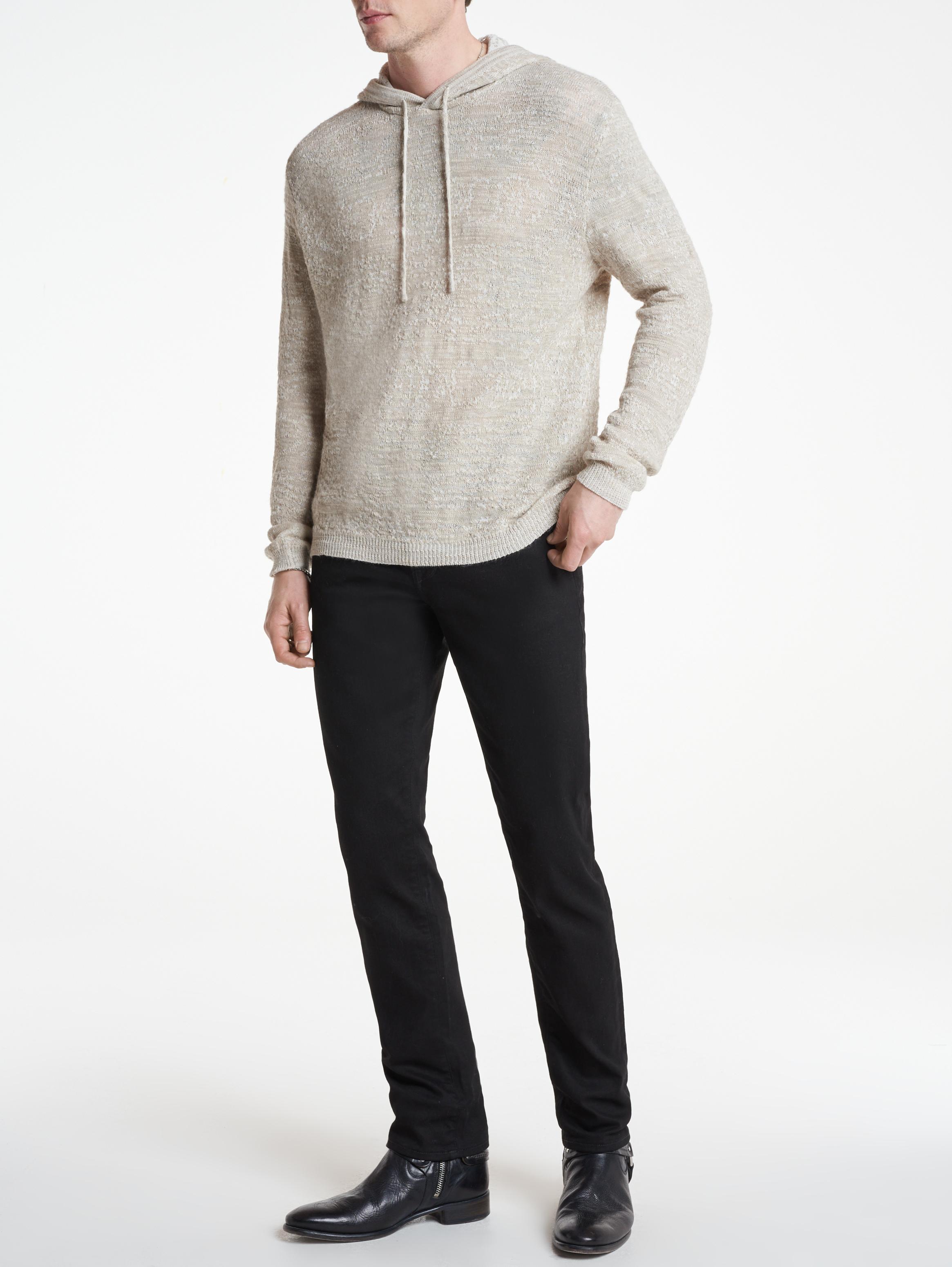 John varvatos cashmere outlet hoodie