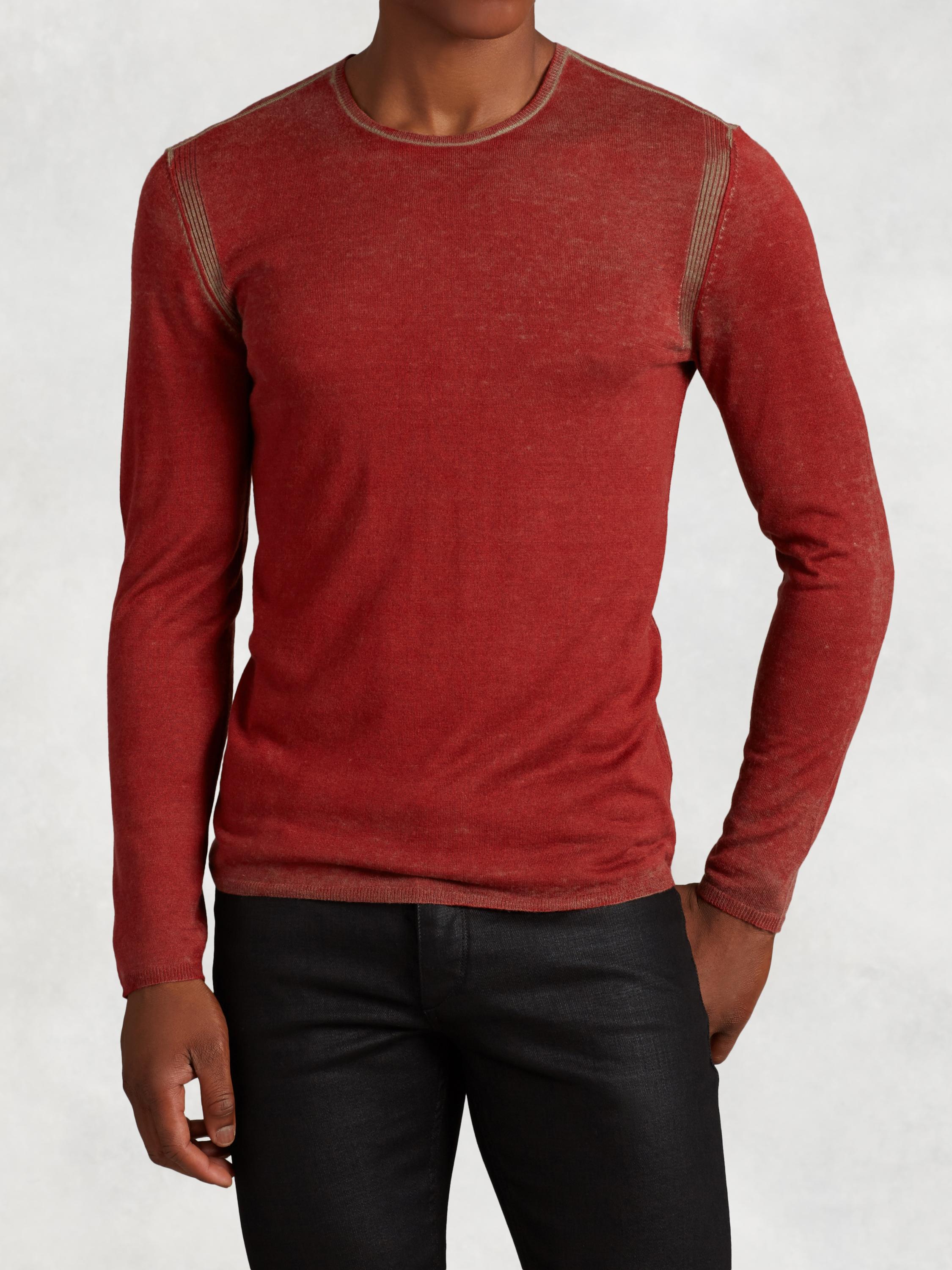 Silk Cashmere Crewneck Sweater image number 1