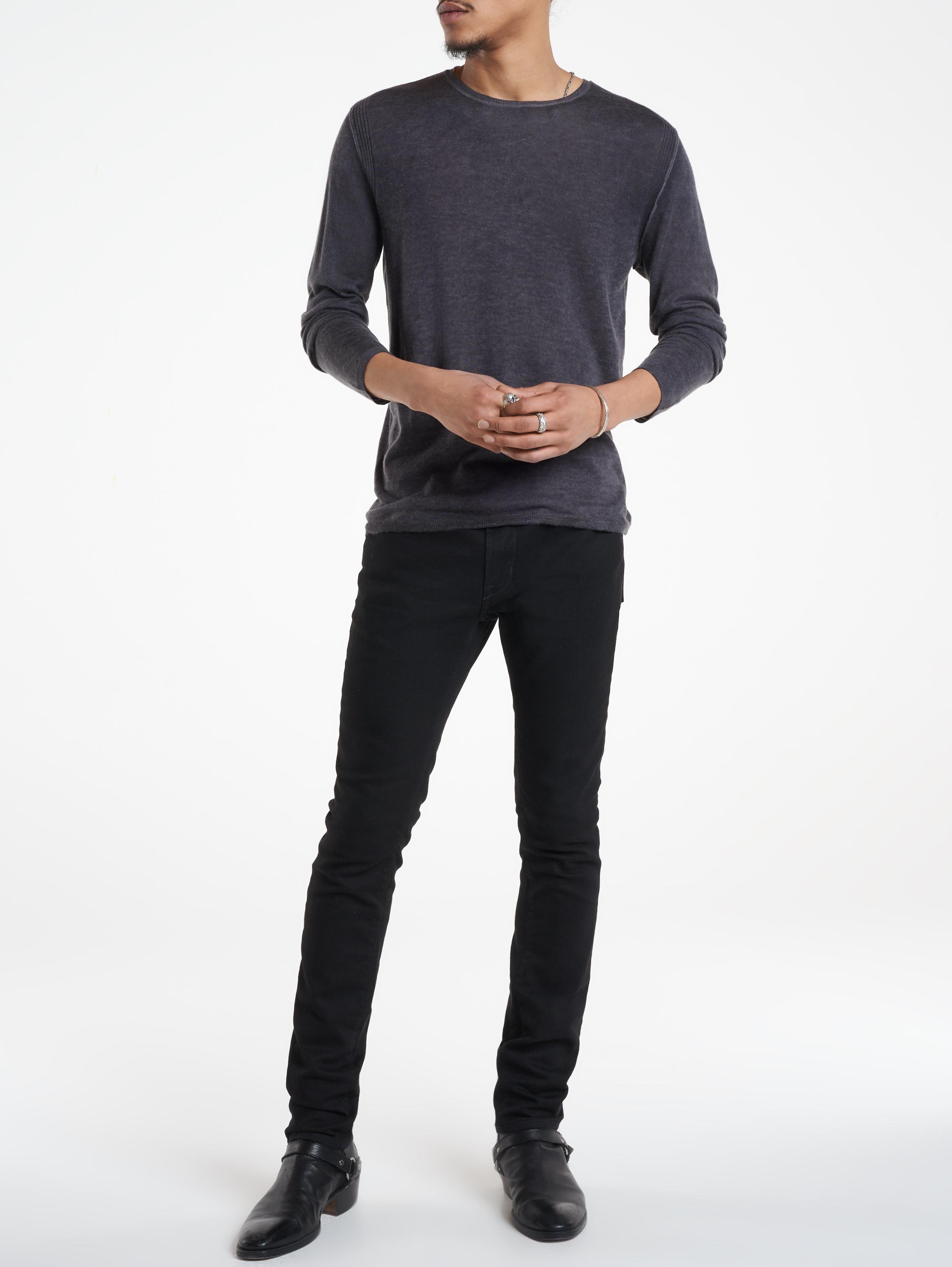PETE CREW NECK SWEATER | John Varvatos PETE CREW NECK SWEATER | John Varvatos