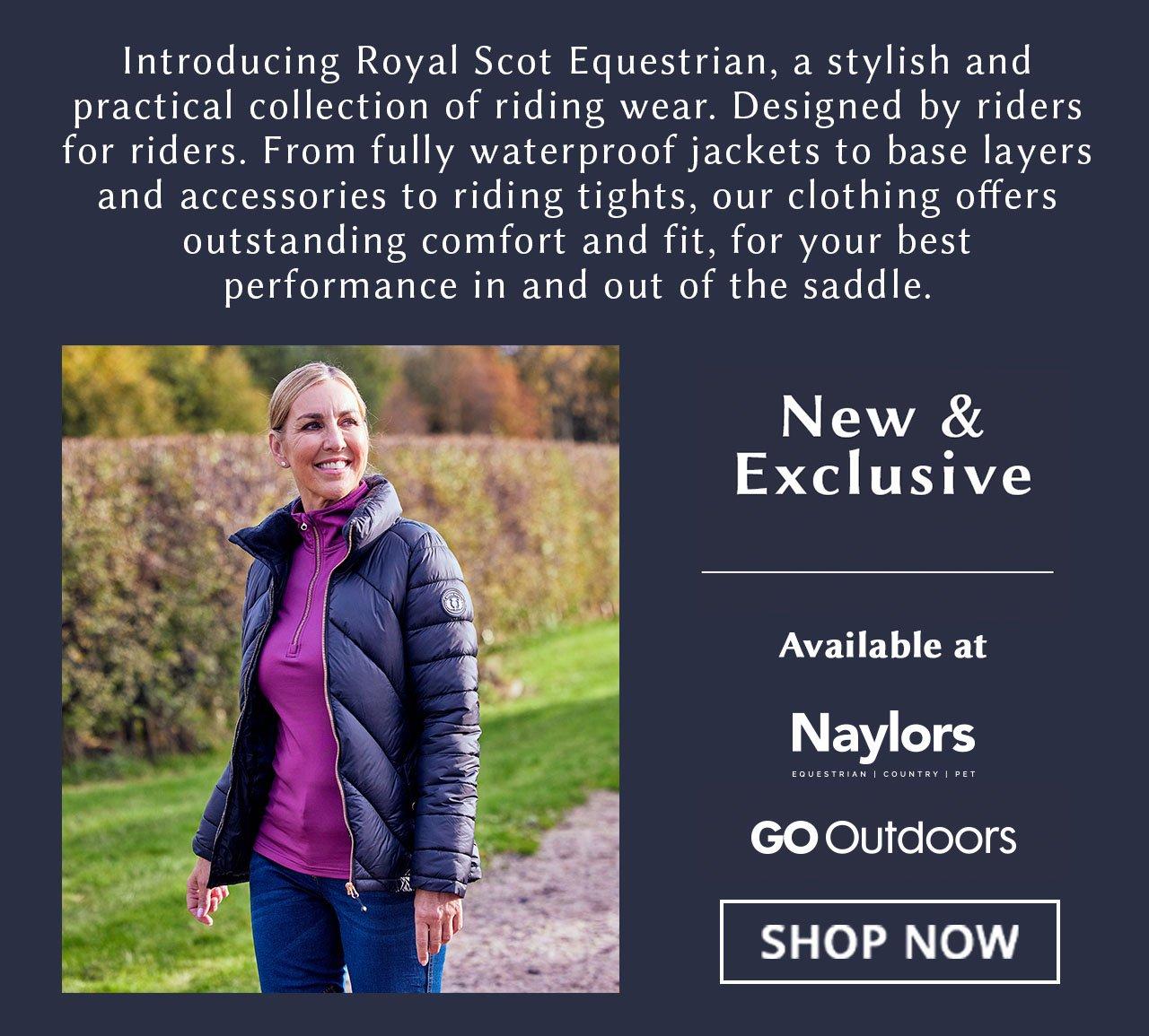Introducing Royal Scot Equestrian Wear GO Outdoors
