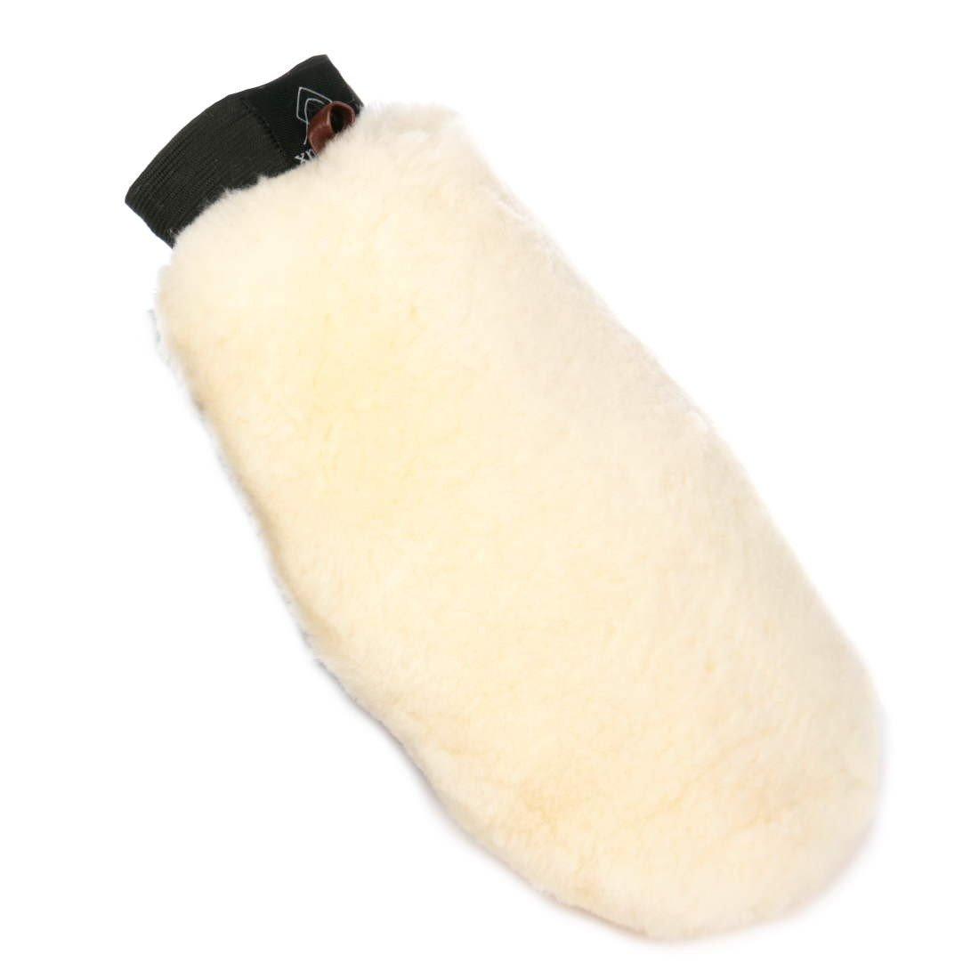LeMieux Lambskin Grooming Mitt White