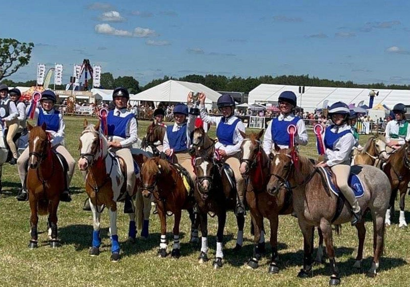 Oakley Hunt Pony Club HOYS Mounted Games Team