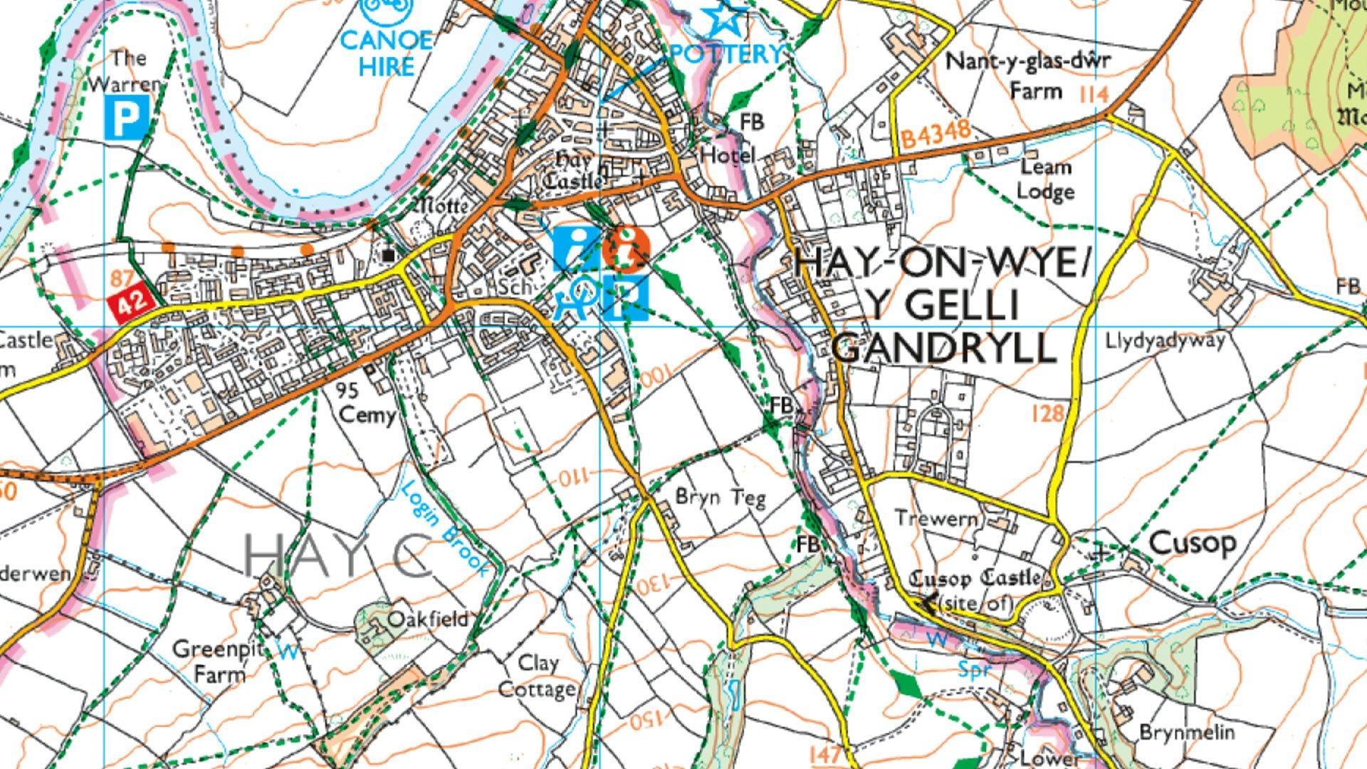 Understanding A Map With Ordnance Survey