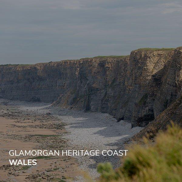 Image of the Glamorgan Heritage Coast, one of the best secret walks in Wales.