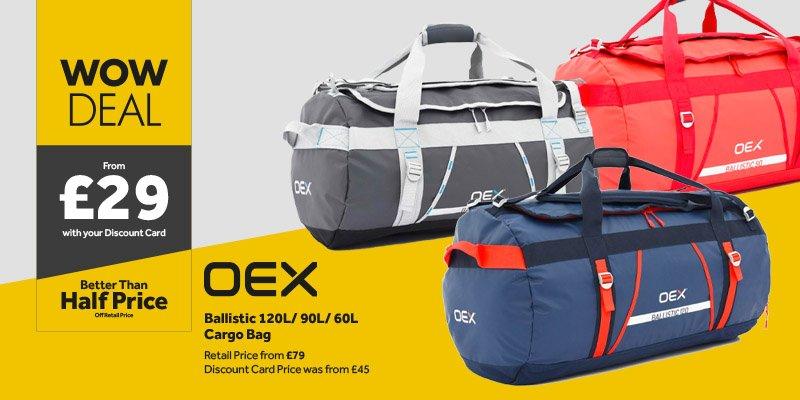 OEX Ballistic Cargo bags 