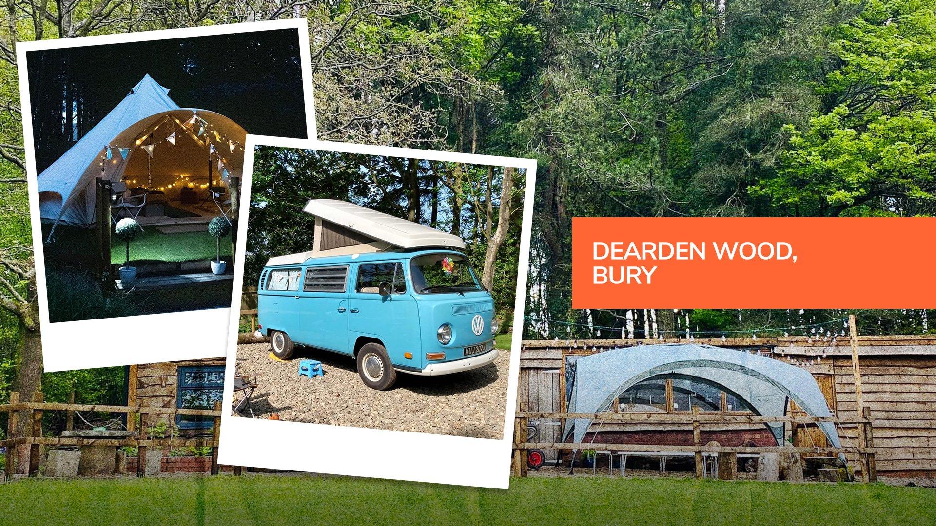 Dearden Wood, a hidden gem campsite in Bury, Greater Manchester