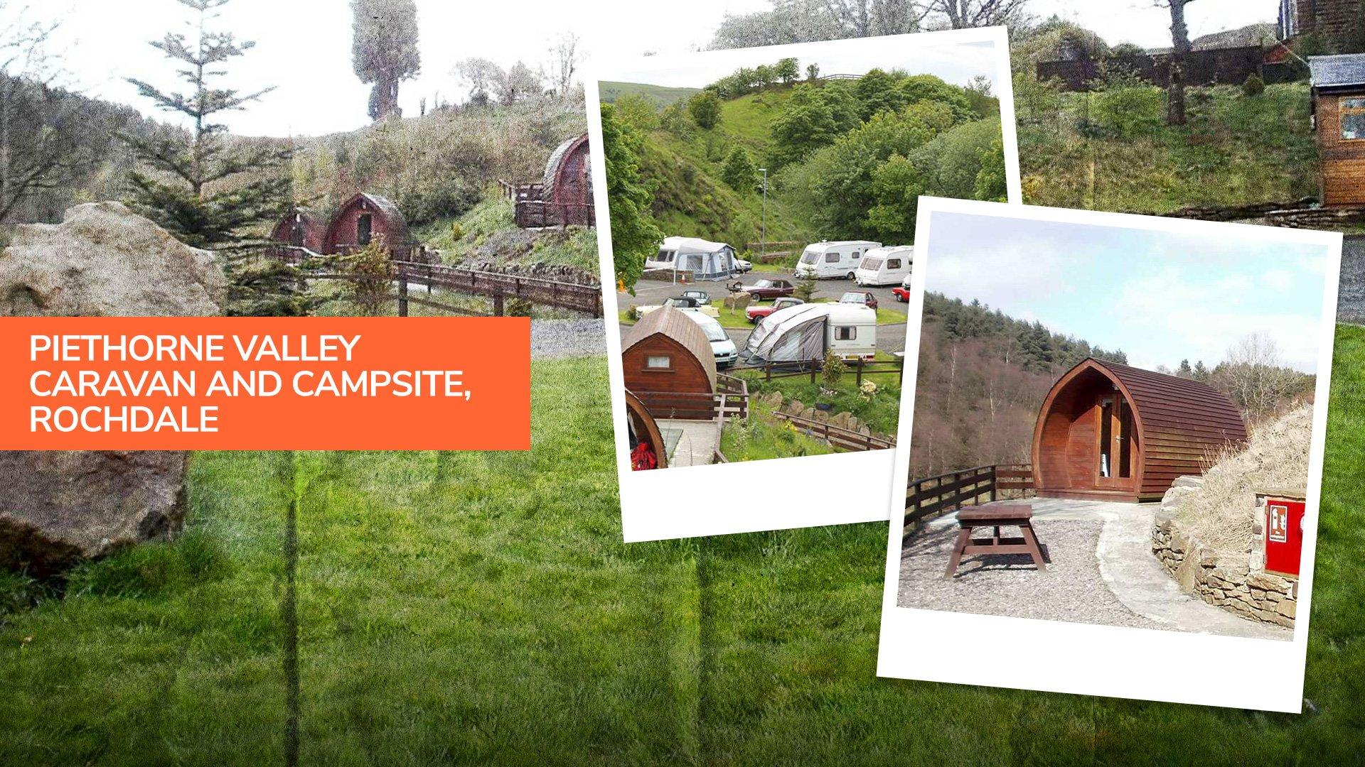 Piethorne Valley Caravan and Camping Site in Rochdale, a peaceful campsite just outside Manchester