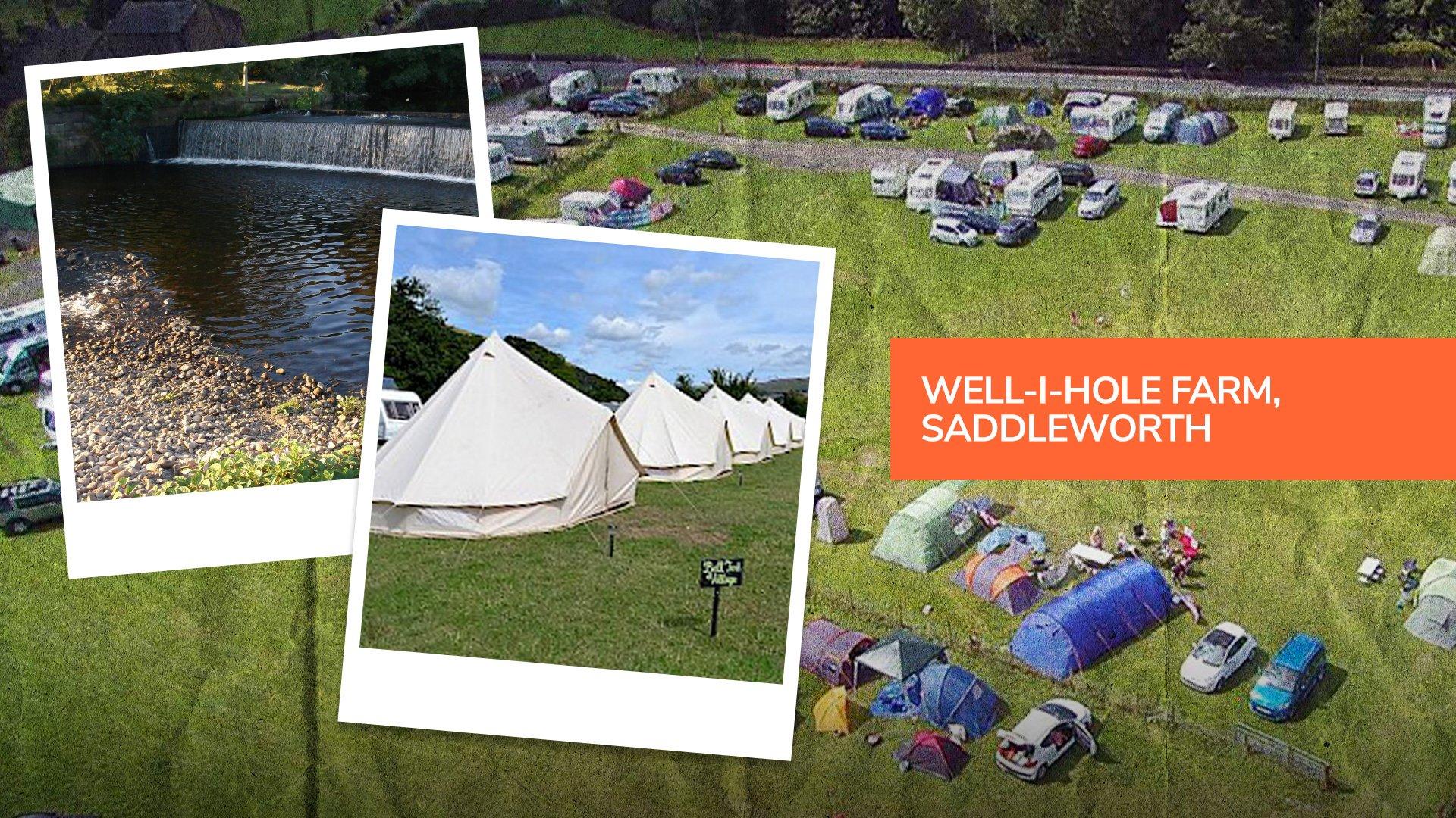 Well-i-Hole Farm in Saddleworth, a top campsite near Manchester