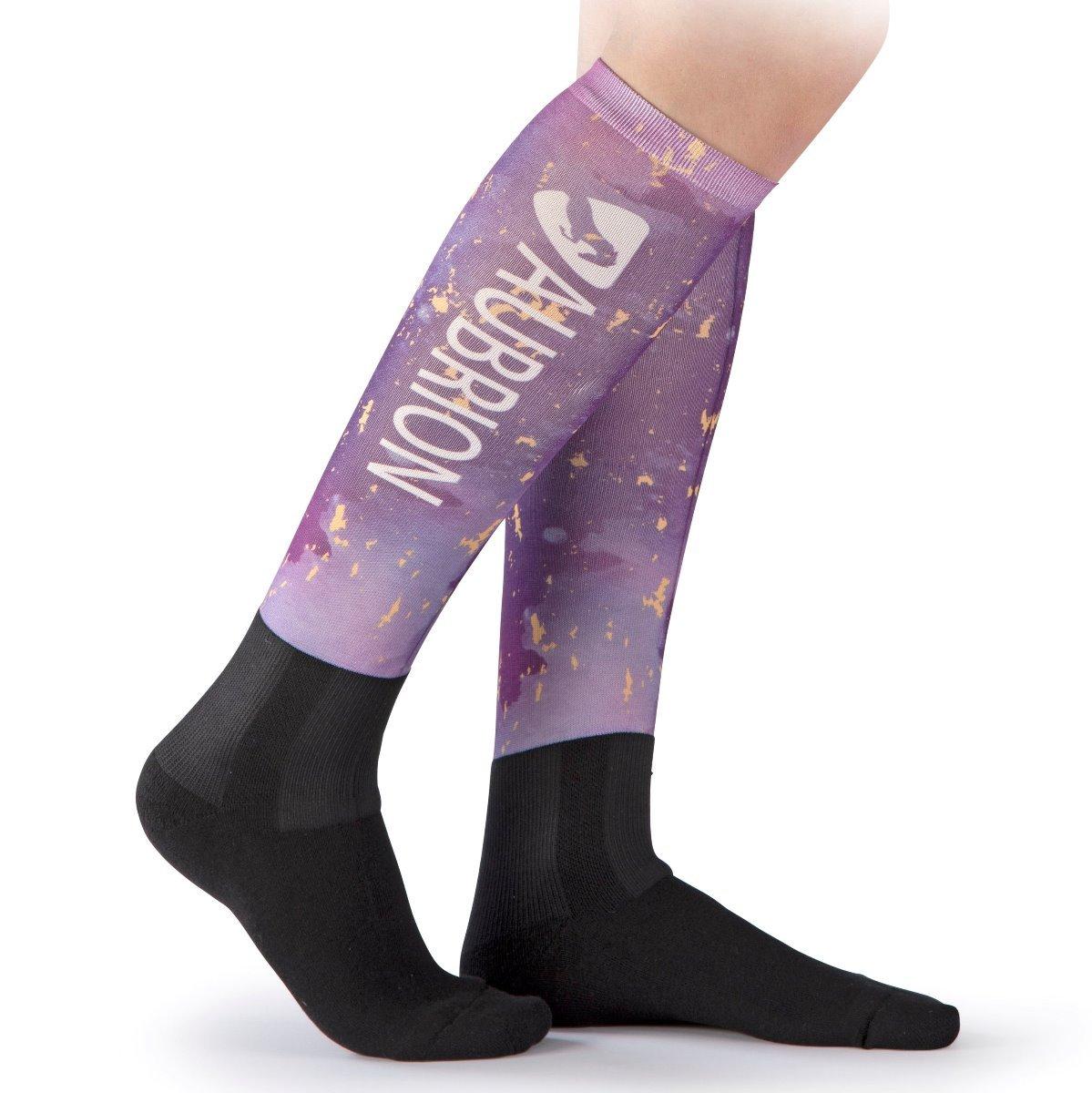 Aubrion Hyde Park Socks Amethyst