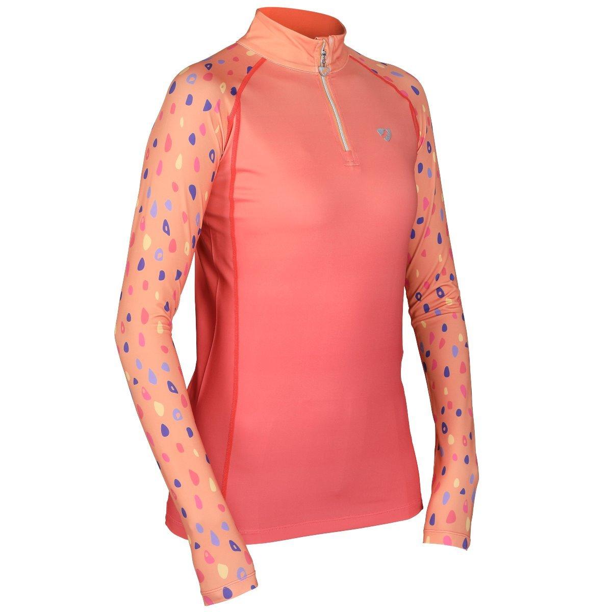Aubrion Hyde Park Cross Country Shirt Orange Spot