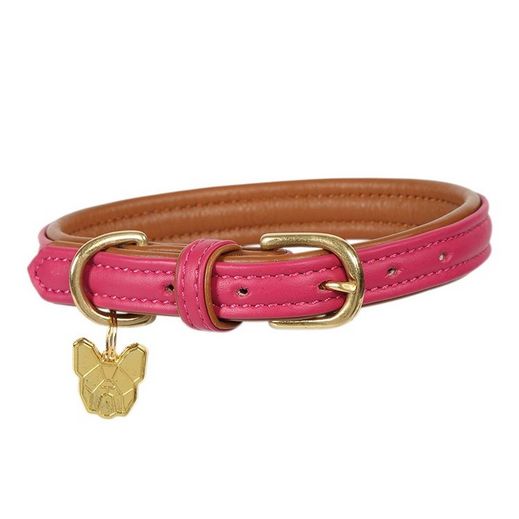 Digby & Fox Padded Leather Collar