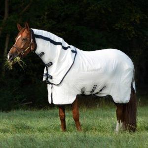 Summer Sheet: Horseware® Rambo Natura Detach-A-Neck Summer Sheet White