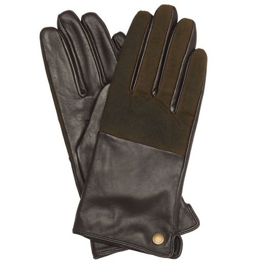 Barbour Cora Wax Leather Gloves