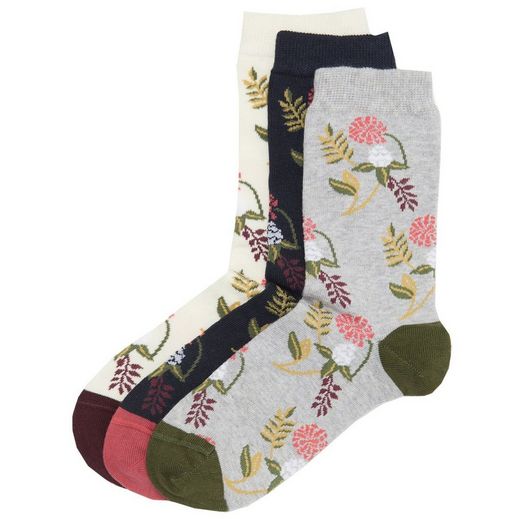 Floral Fern Sock Gift Box