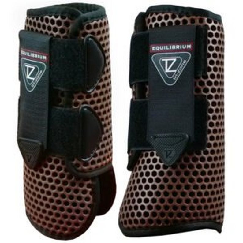  Equilibrium Tri-Zone All Sport Brushing Boots Brown