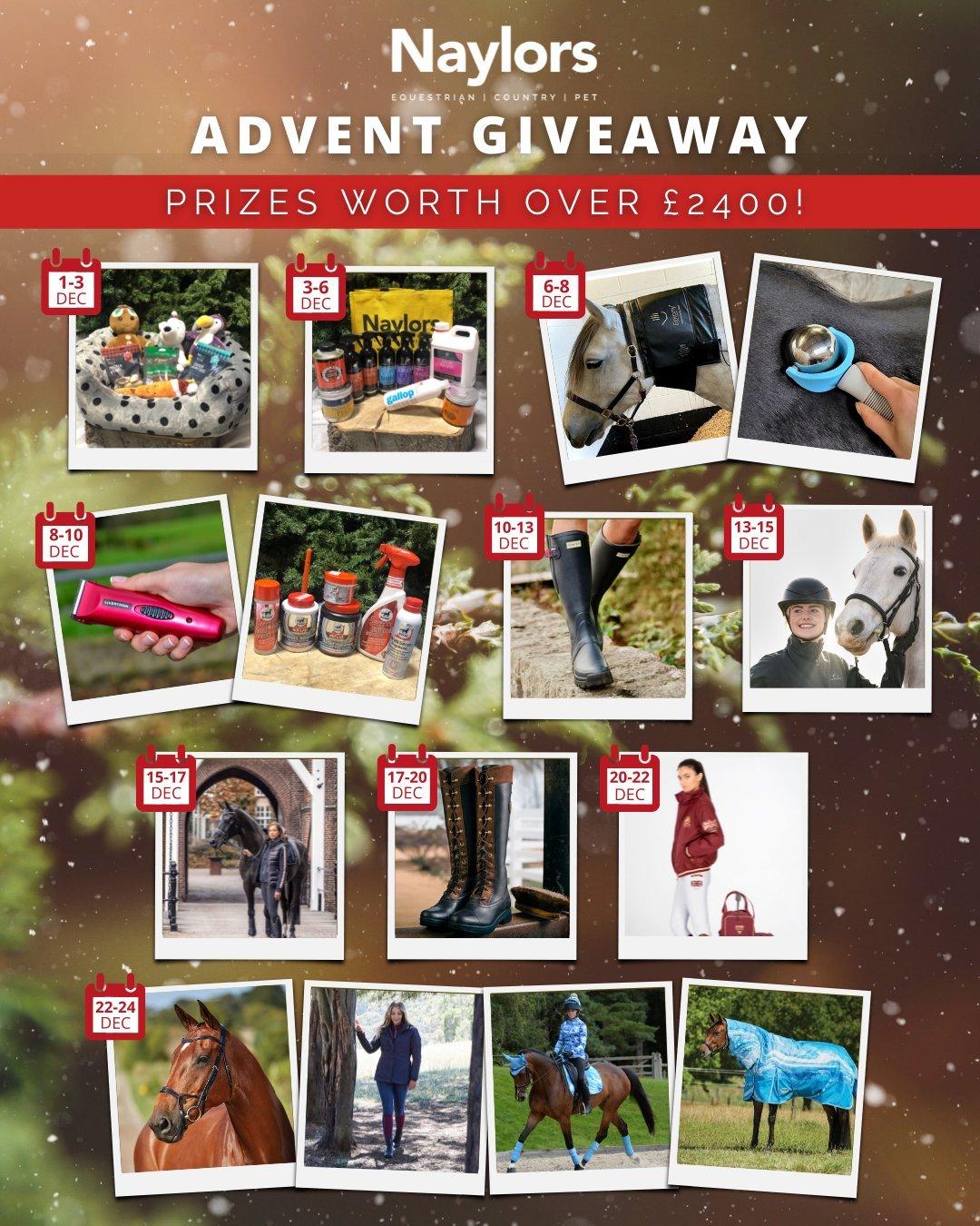 How To Enter Naylors Advent Giveaway