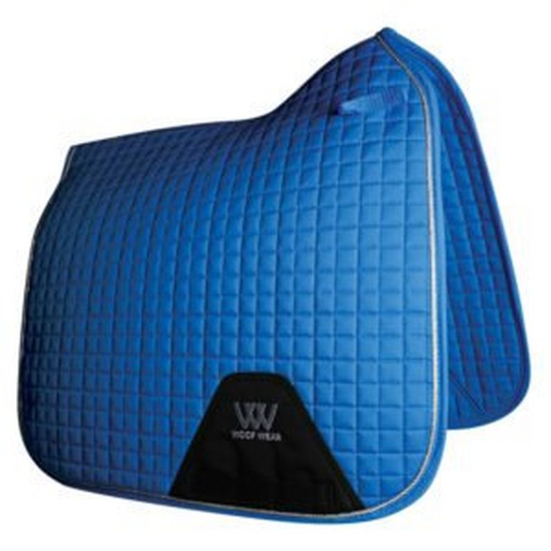 Woof Wear Contour Dressage Saddle Pad Electric Blue