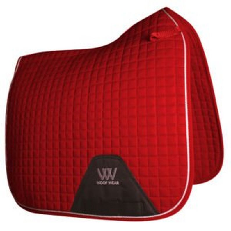 Woof Wear Contour Dressage Saddle Pad Royal Red