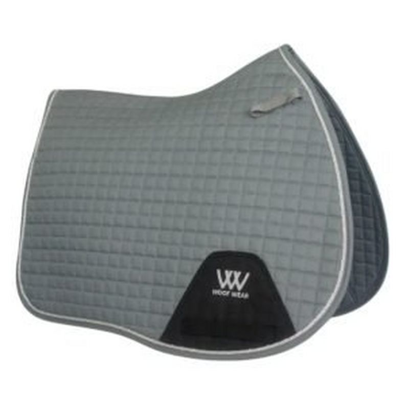 Woof Wear Contour GP Saddle Pad Brushed Steel