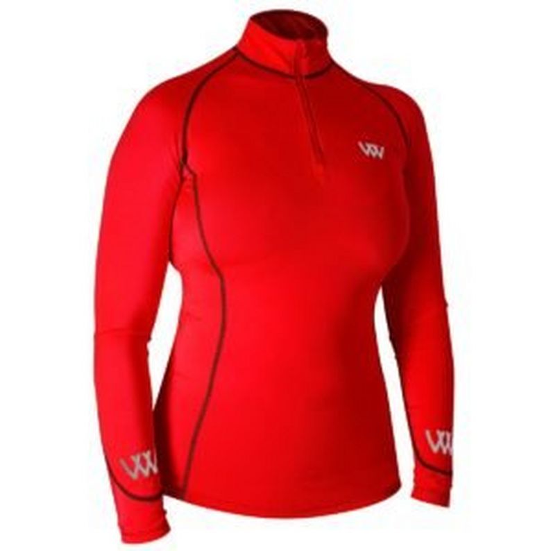 Woof Wear Performance Riding Shirt Royal Red