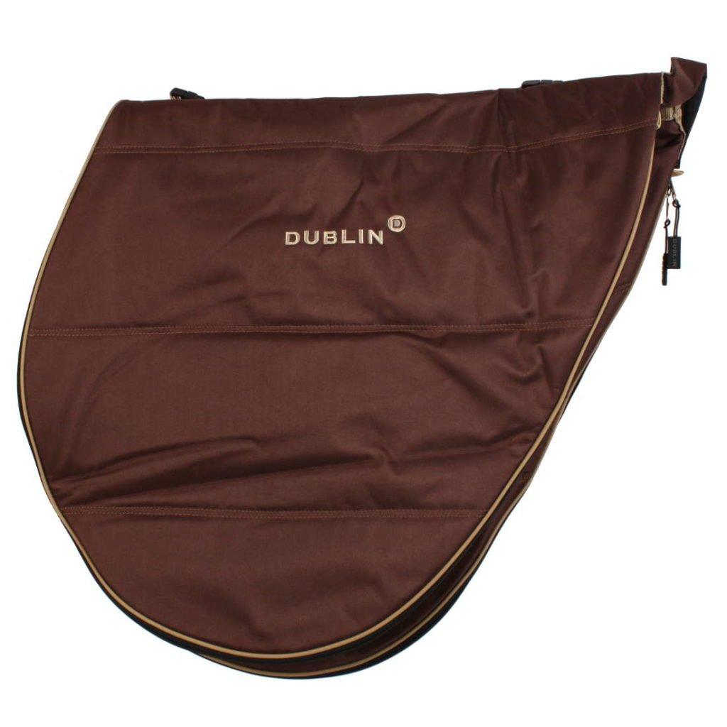 Dublin Imperial Saddle Bag Chocolate/Cream