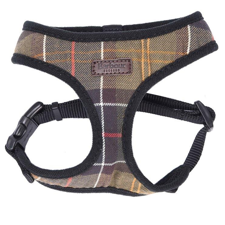 Barbour Tartan Dog Harness Classic Tartan