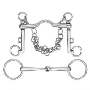 Choosing a Bit for your Horse - Double Bridle Bits