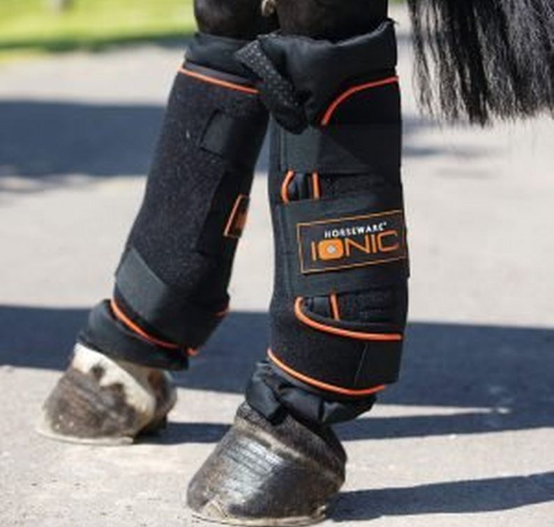 Rambo Ionic Range - Horseware-Ionic-Stable-Boots-Black
