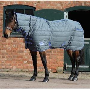 WeatherBeeta ComFiTec Thinsulate™ Channel Quilt 350g Heavyweight Combo Stable Rug Grey/Blue