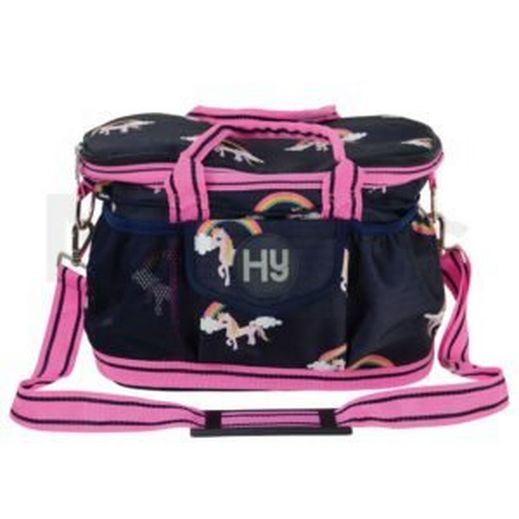 Hy Unicorn Grooming Bag Navy/Pink
