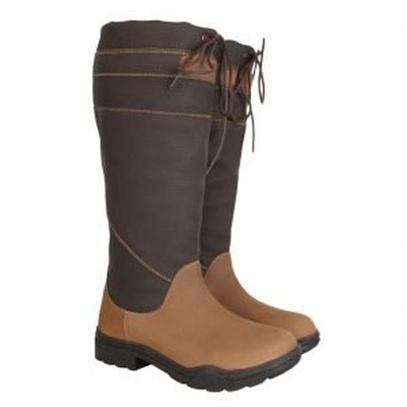 Brogini Ladies Derbyshire Country Boots Brown