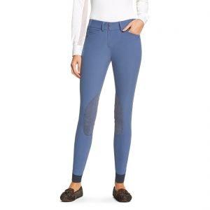 Ariat Ladies Heritage Elite Knee Patch Breeches in Coastal Fjord