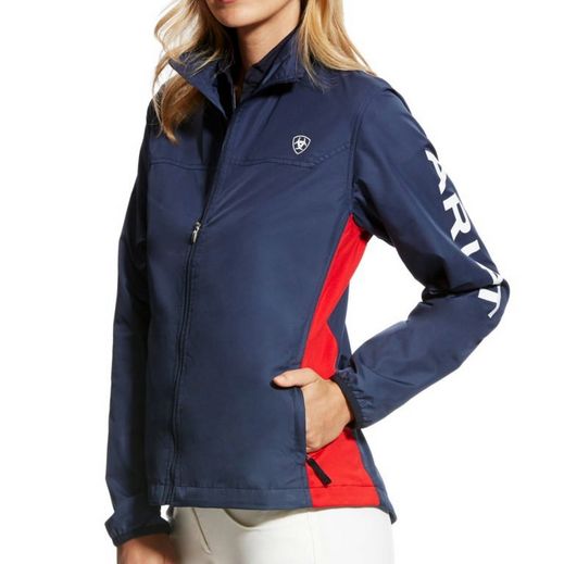 Ariat® Ladies Ideal Windbreaker Jacket Team Navy