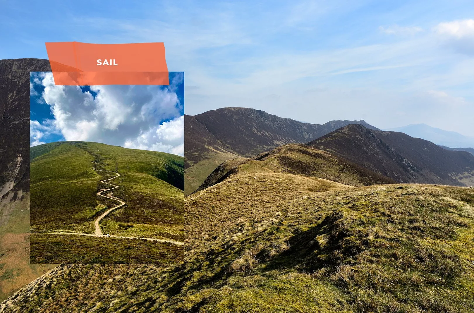 Kate Henry climbing Sail in the Lake District