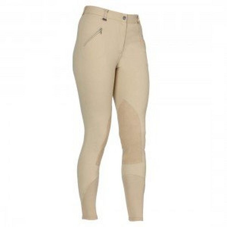 Shires Ladies Portland Performance Breeches in Beige