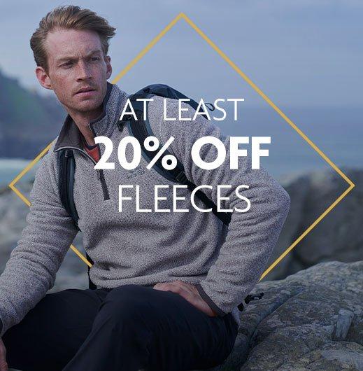 Shop Fleeces - At Least 20% OFF