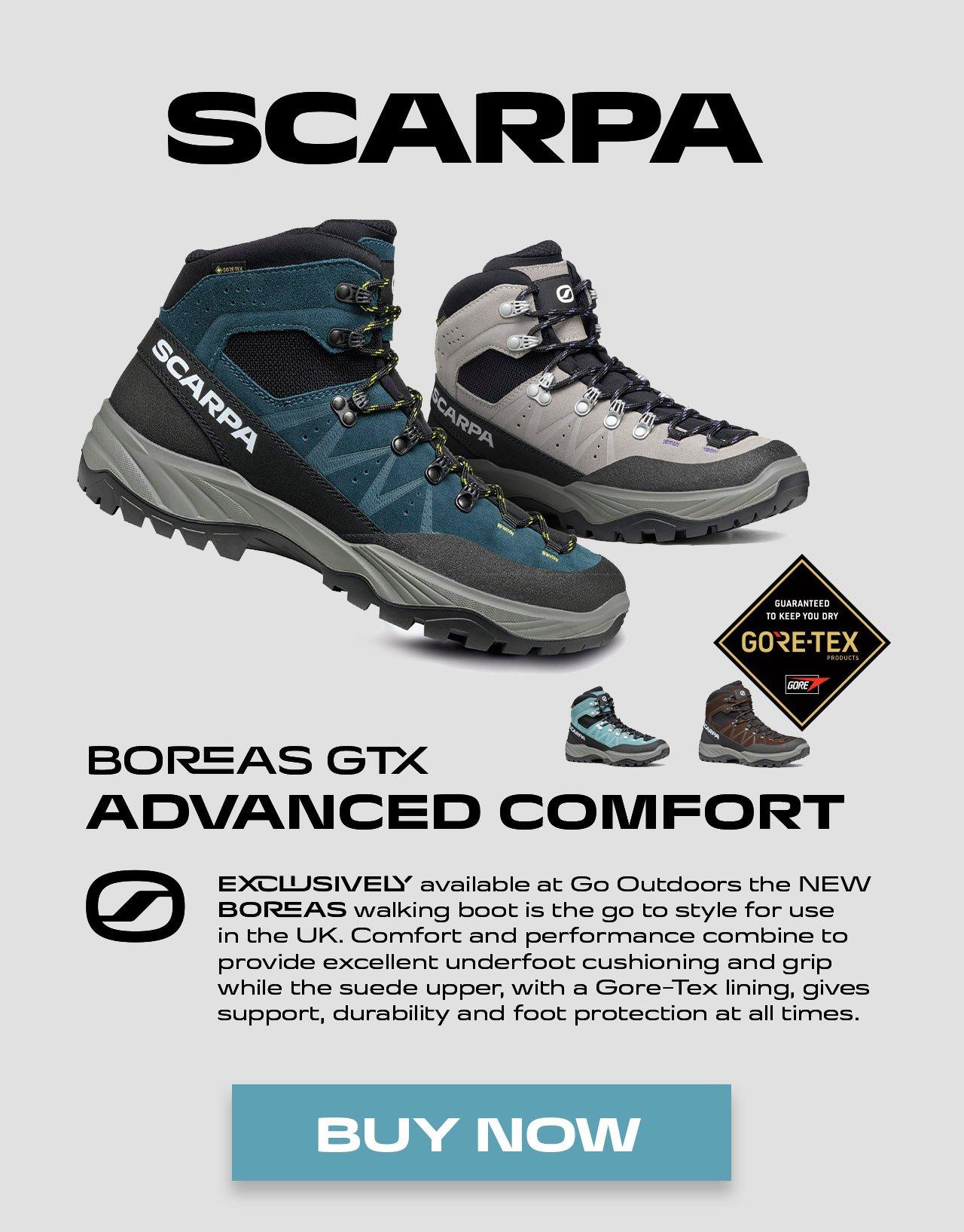 Scarpa Boreas Gore Tex Walking Boots GO Outdoors