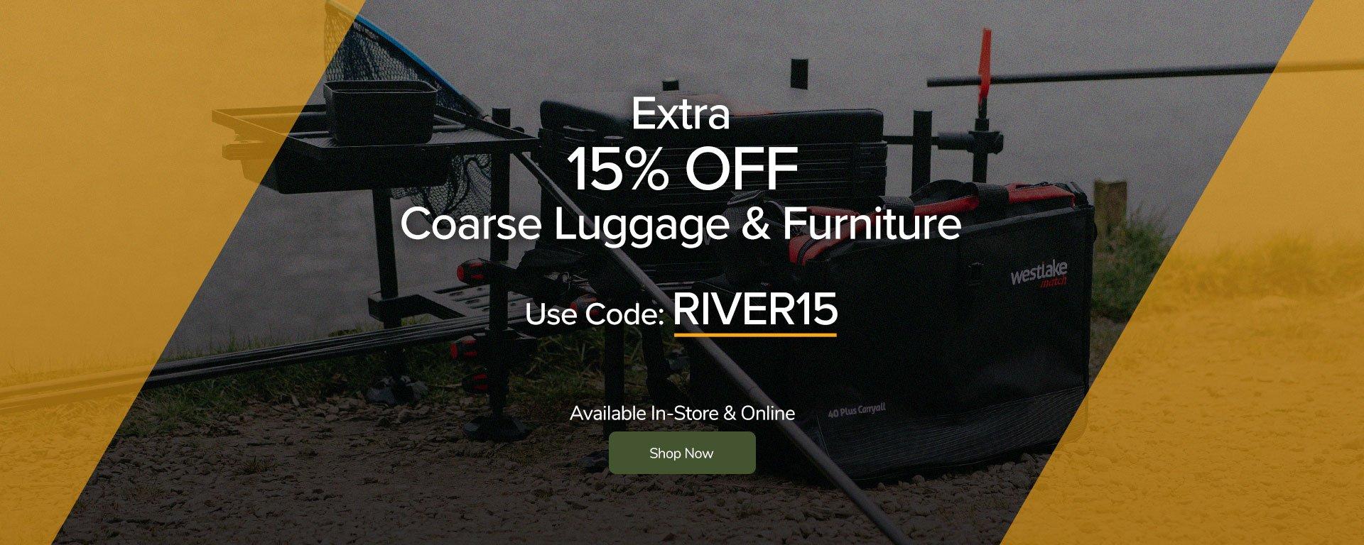Get An Extra 15% OFF with code RIVER15