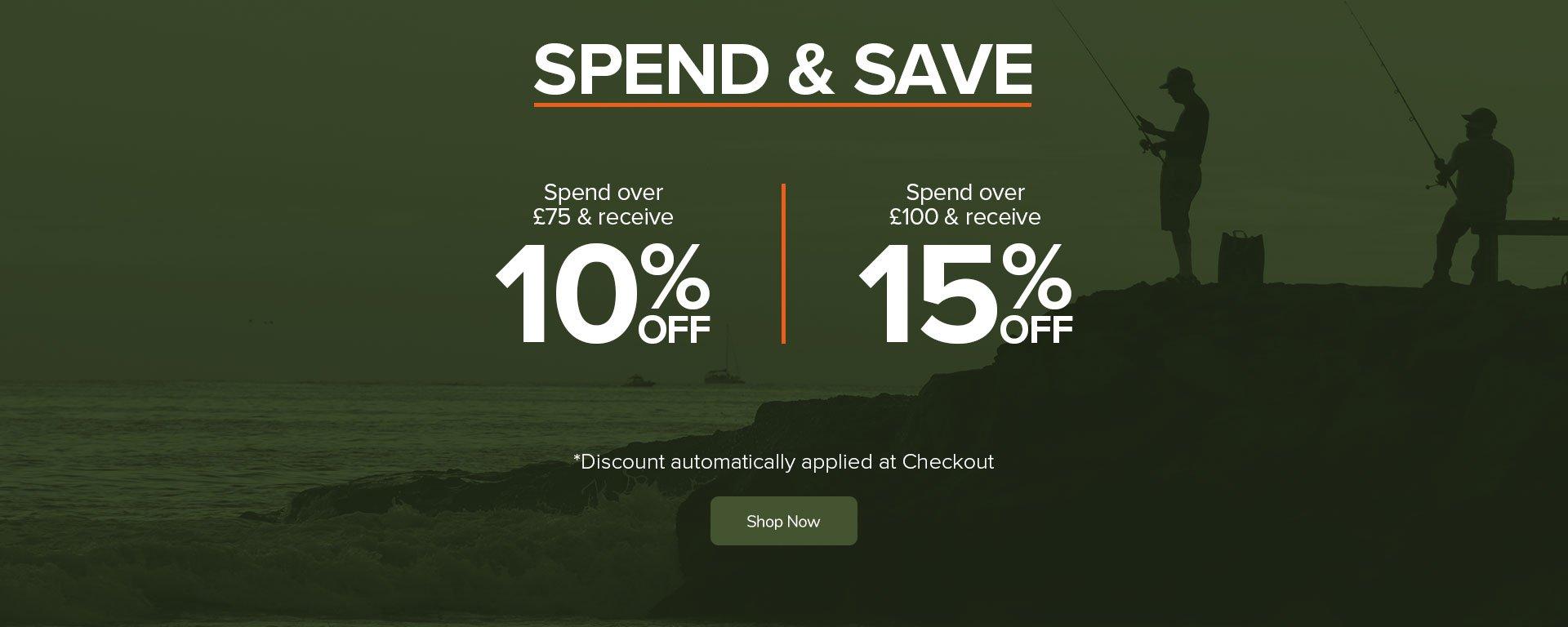 Spend Save - Up To 15% OFF