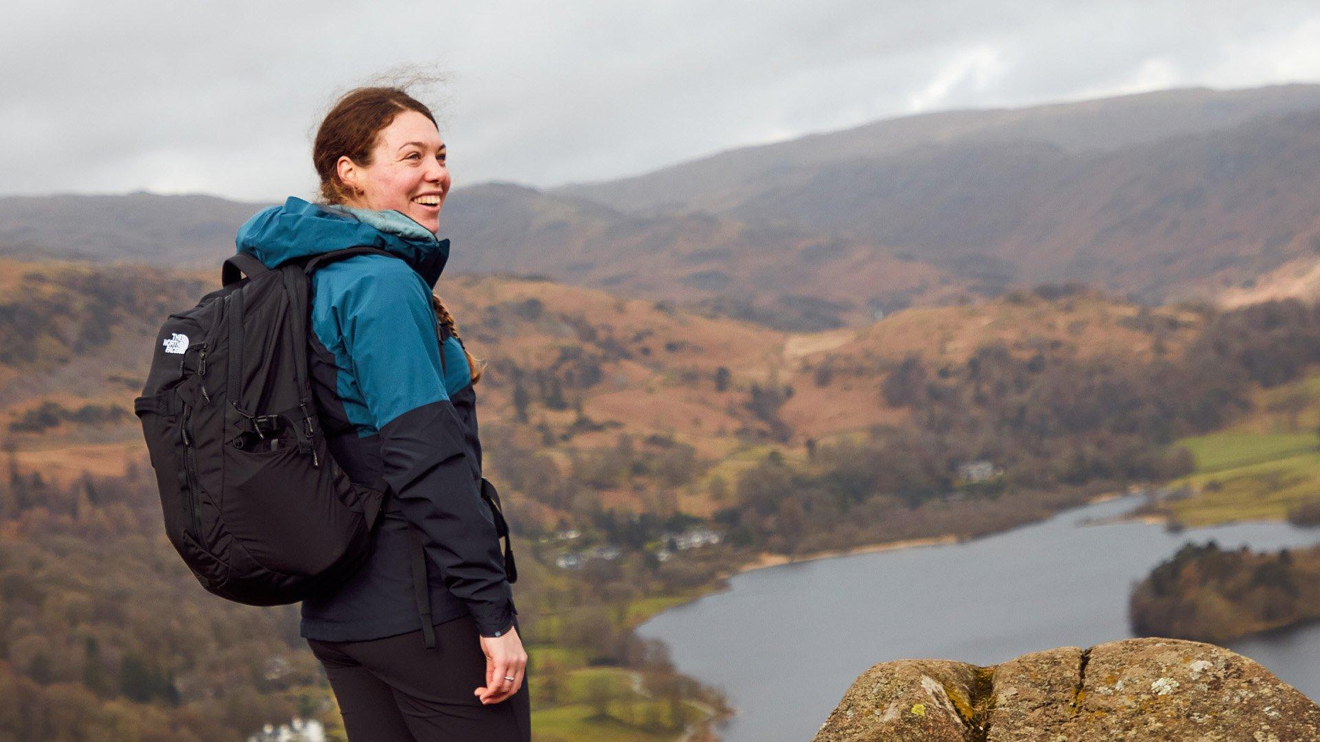 Elise downing in The lake District