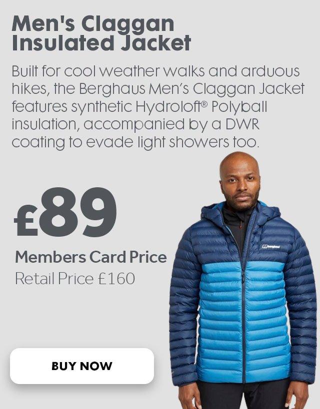 Men's claggan hot sale insulated jacket