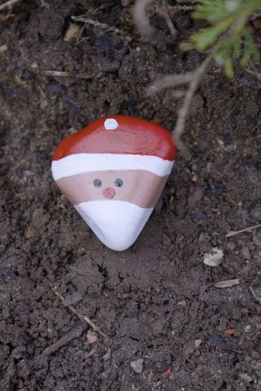 Get Crafty With Millets: How to Paint a Santa Stone