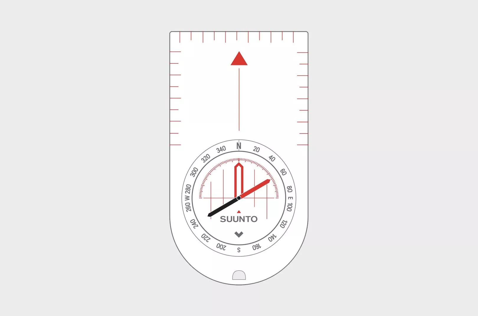 Pointing Compass North