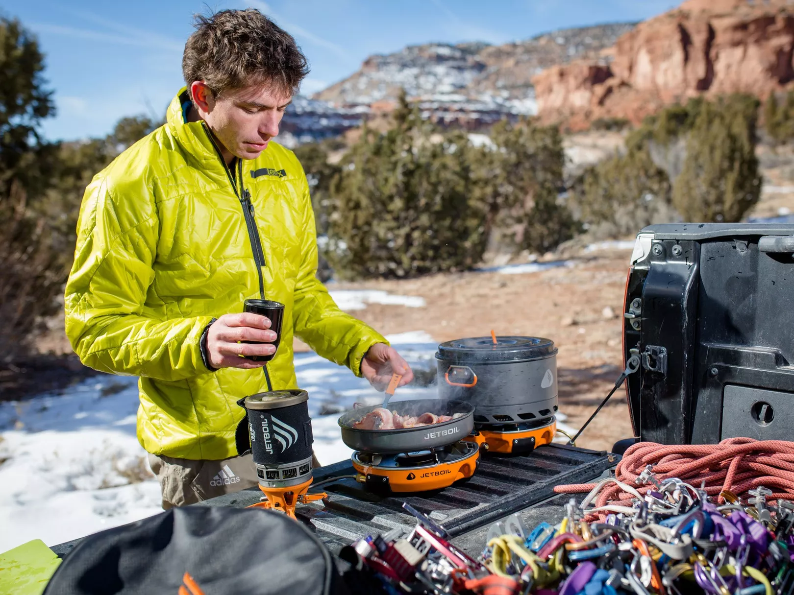 Jetboil camping cooker