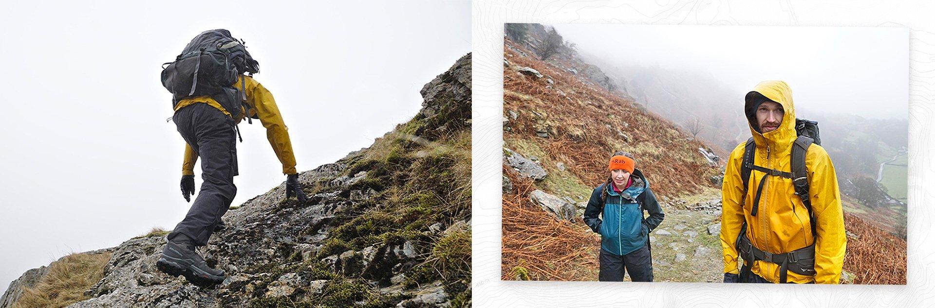 Jayson scrambling in Salomon
                            Quest 4