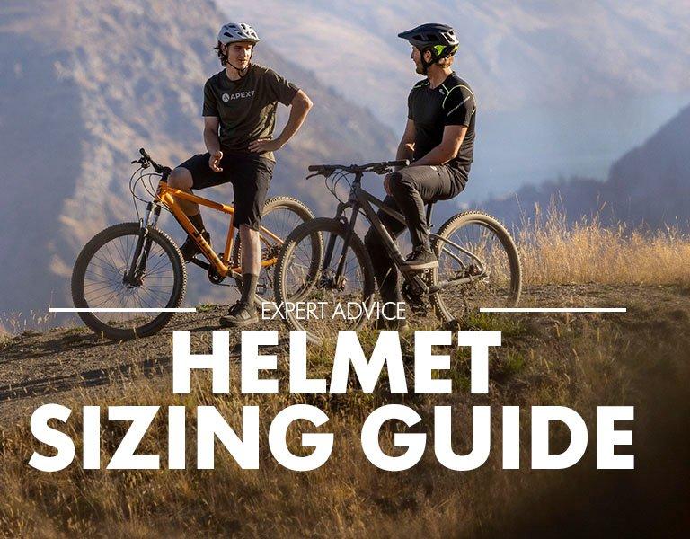 Mountain bike store helmet size guide