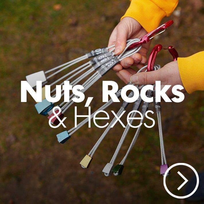 Shop climbing Nuts, Rocks & Hexes