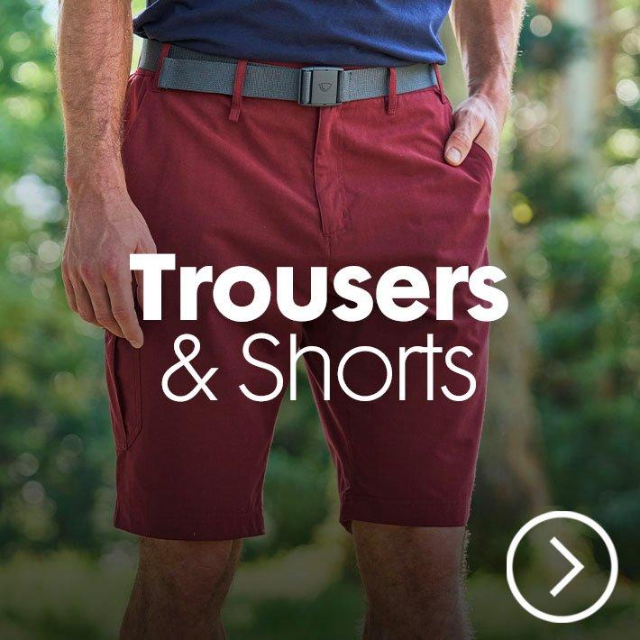 Shop Men's Trousers & Shorts